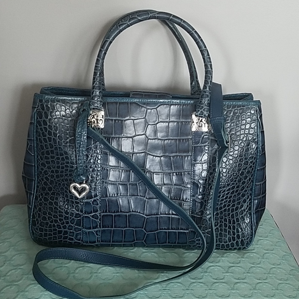 Brighton large leather bag